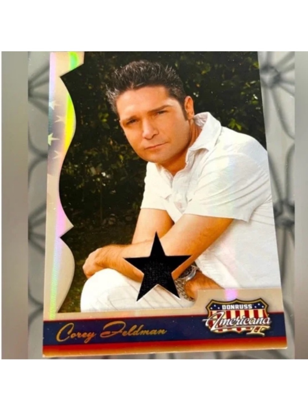 🔥NOW $10🔥 Corey Feldman 2008 Goonies Lost Boys Movie Worn Clothing Card /500